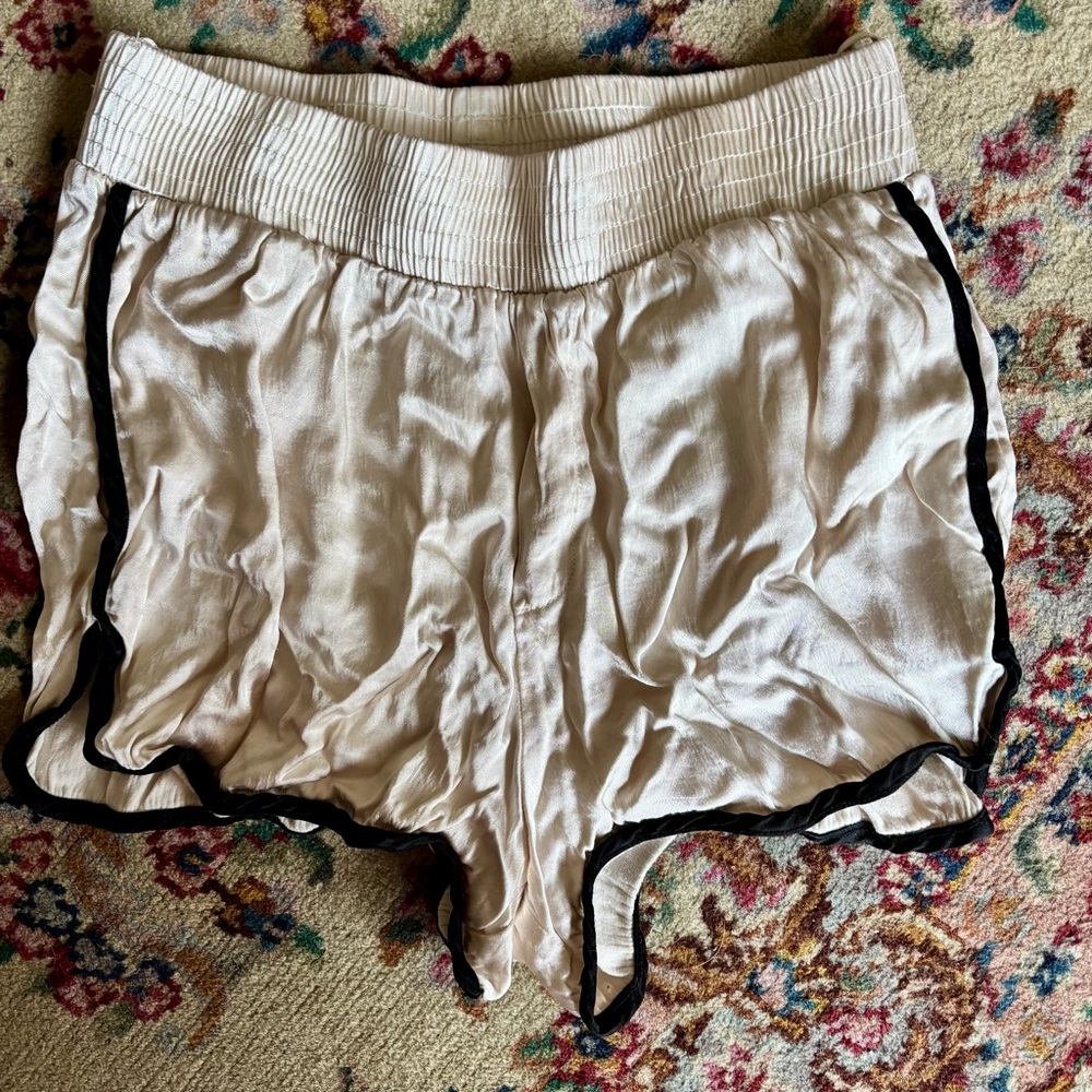 Zara Women's Satin Sleep Shorts